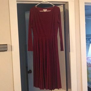Brick red cold water Creek dress